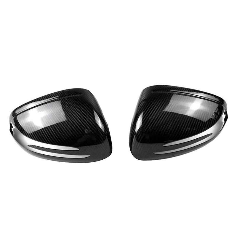 for R172 R197 R231 Slk200 Sl Real Carbon Fiber Side Rear View Mirror Cover Trim Side Wing Mirror Cap