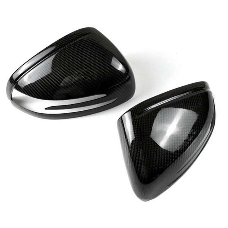 for R172 R197 R231 Slk200 Sl Real Carbon Fiber Side Rear View Mirror Cover Trim Side Wing Mirror Cap