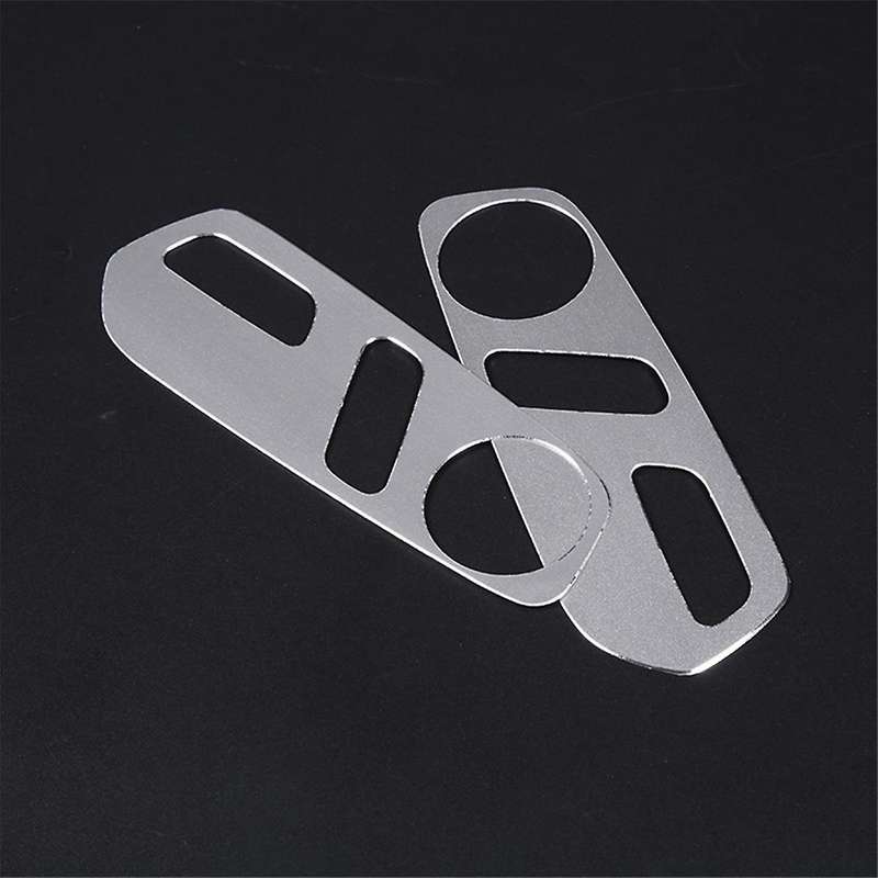 for R1t R1s 2022 2023 Car Front Seat Adjustment Switch Panel Cover Trim Accessories Aluminum Alloy
