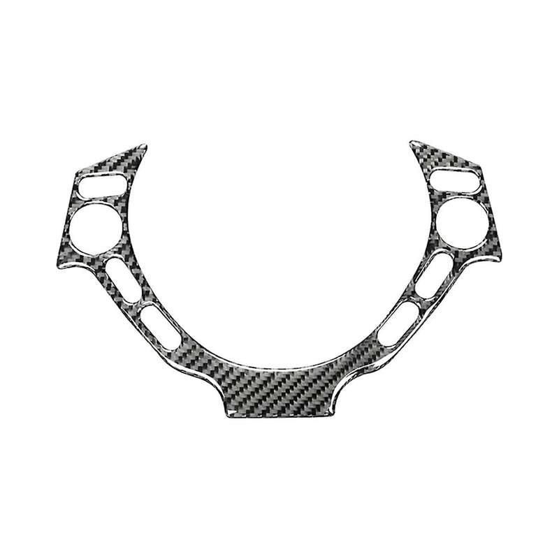 for R35 2009-2015 Carbon Fiber Steering Wheel Button Cover Trim Decoration Frame Interior Accessori