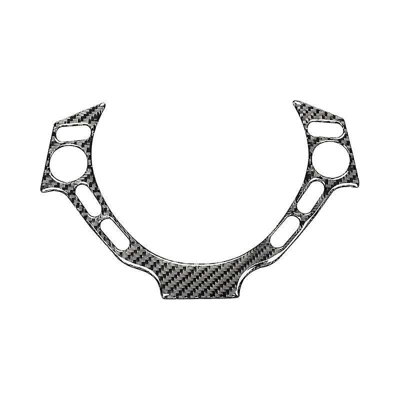 for R35 2009-2015 Carbon Fiber Steering Wheel Switch Button Panel Sticker Speedometer Side Cover Tri
