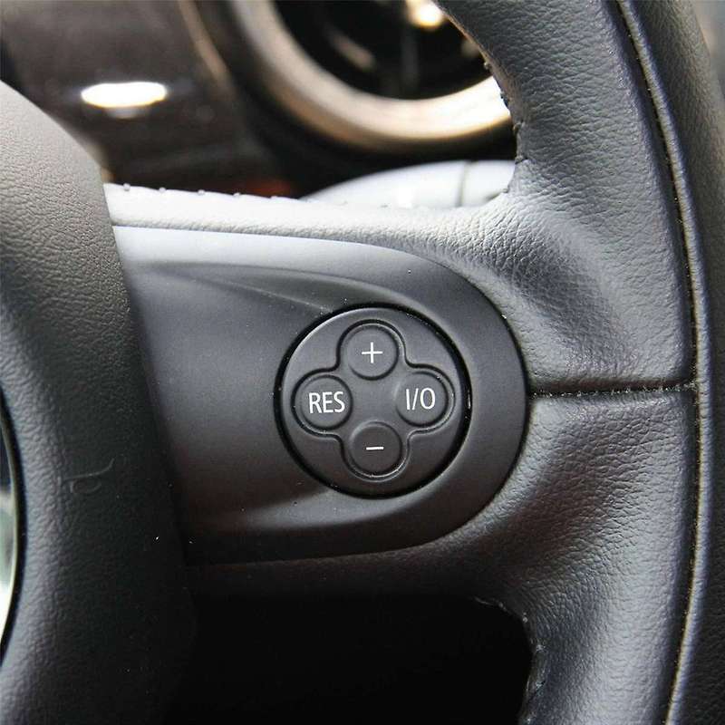for R55 R56 R57 R58 R59 R60 R61 Car Steering Wheel Control Switch Trim Cover