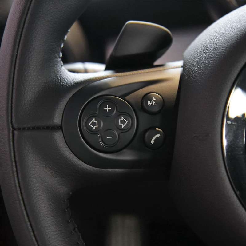 for R55 R56 R57 R58 R59 R60 R61 Multifunction Audio Cruise Car Steering Wheel Control Switch Trim Co