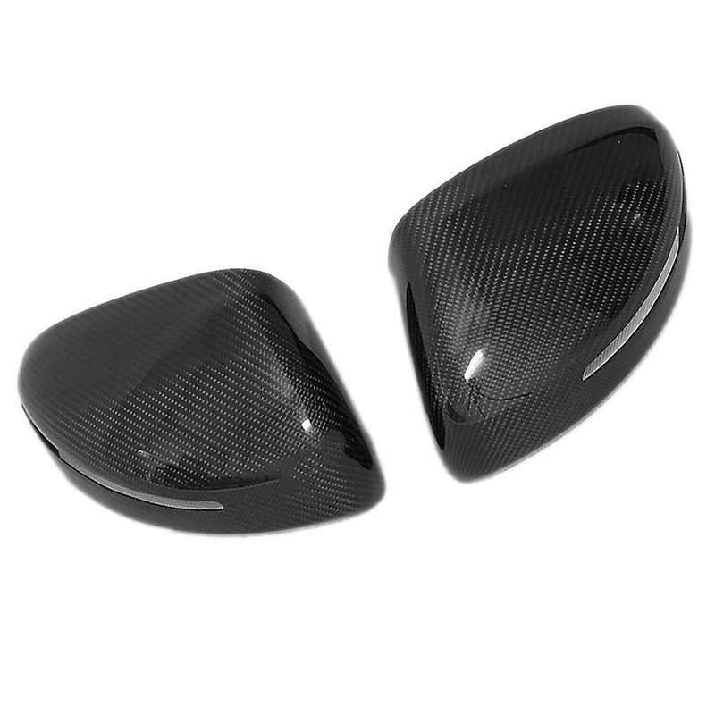 for  R8 2007-2012 Carbon Fiber Racing Rearview Mirror Covers Caps Mirror Housing Protection