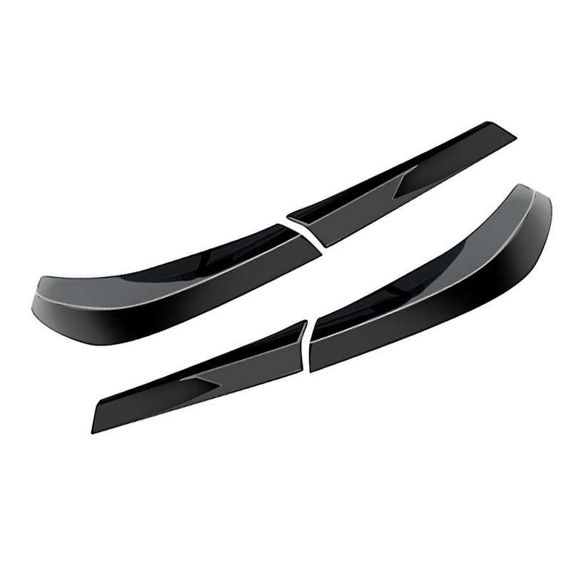 for Raize 200 Series Car Tail Light Eyebrow Cover Decorative Trim Bright Black