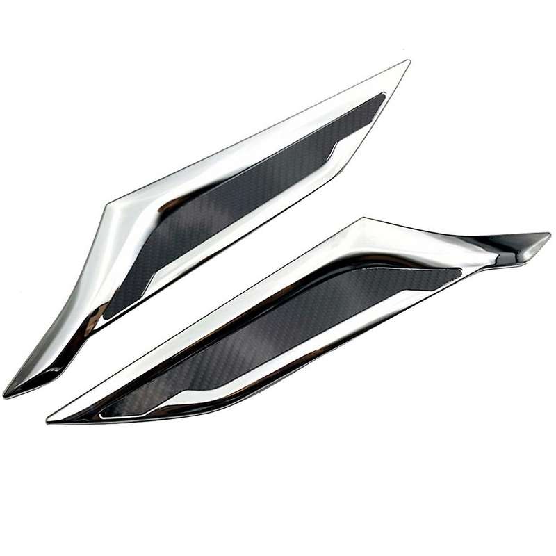 for Raize 2020 Car Accessories ABS Chrome Front Head Light Headlight Lamp Cover Trim Molding Frame
