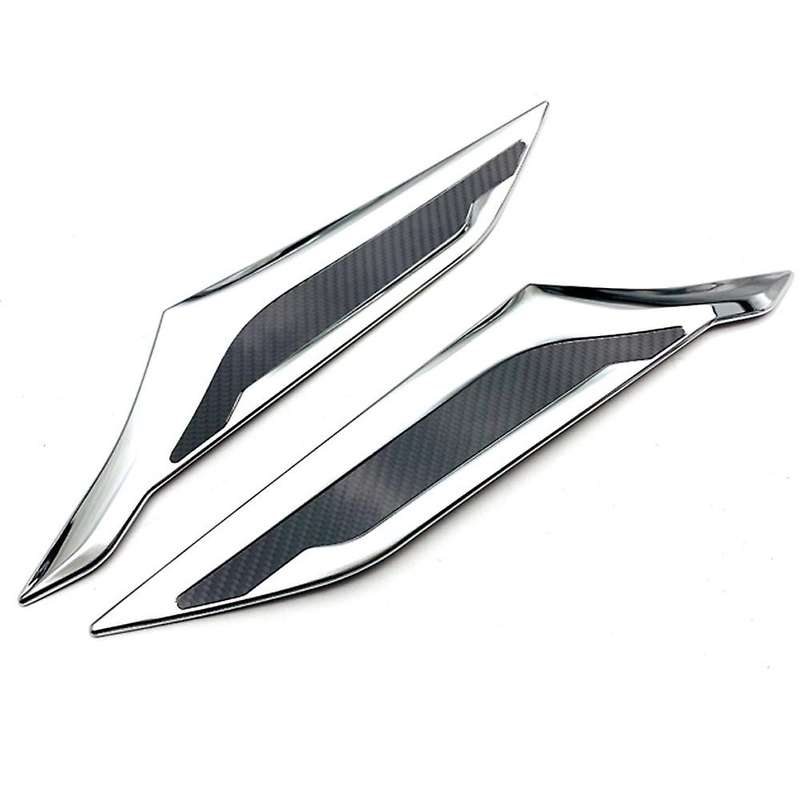 for Raize 2020 Car Accessories ABS Chrome Front Head Light Headlight Lamp Cover Trim Molding Frame
