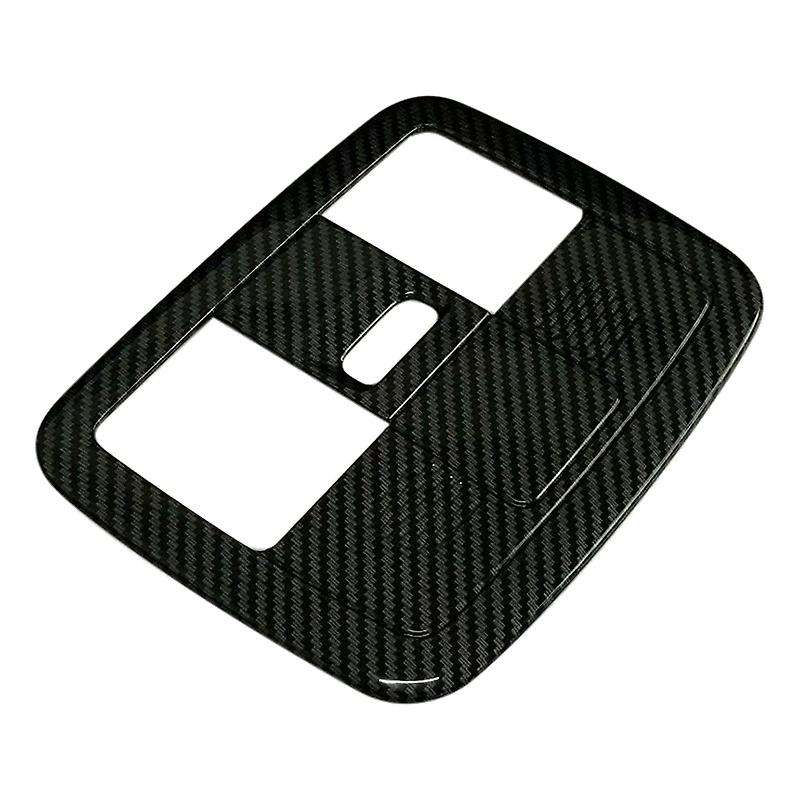 for Raize 2020 Car Carbon Fiber Front Reading Lamp Cover Read Light Cover Trim Frame Decor Sticker A