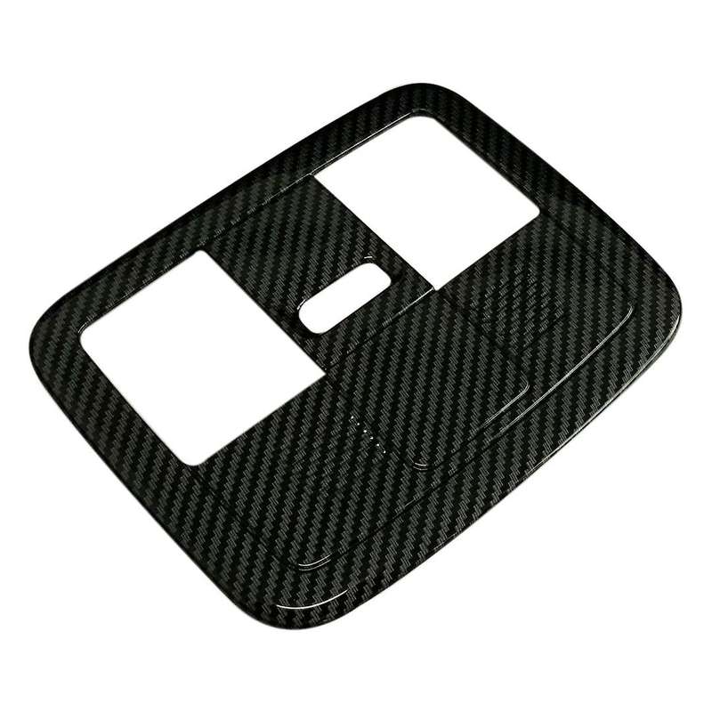 for Raize 2020 Car Carbon Fiber Front Reading Lamp Cover Read Light Cover Trim Frame Decor Sticker A