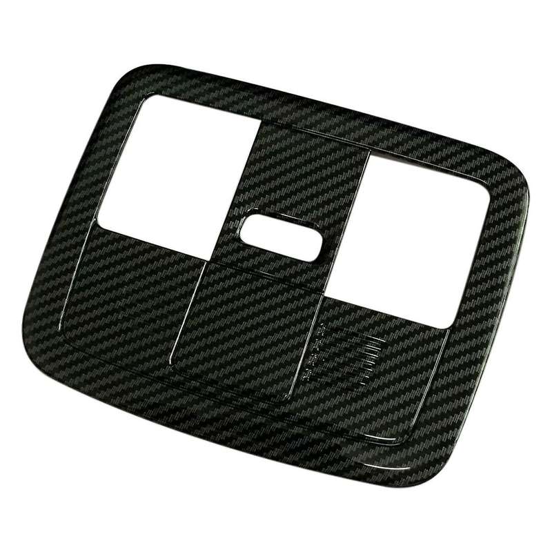 for Raize 2020 Car Carbon Fiber Front Reading Lamp Cover Read Light Cover Trim Frame Decor Sticker A