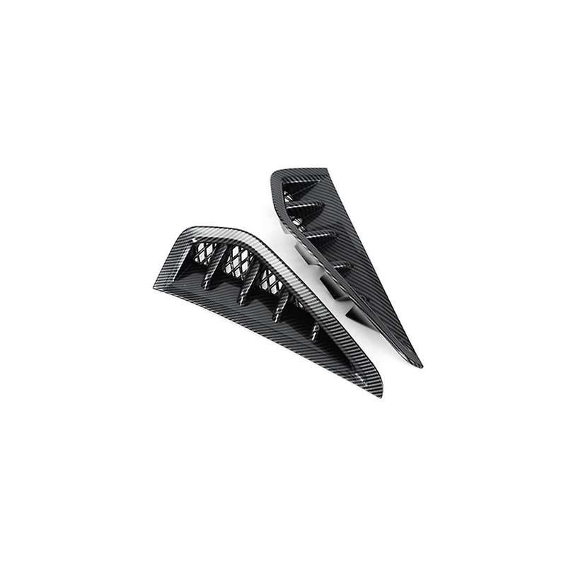 for Ram 1500 2023 2024 Car Side Vent Cover Trim Sticker Exterior Accessories (abs Carbon Fiber)