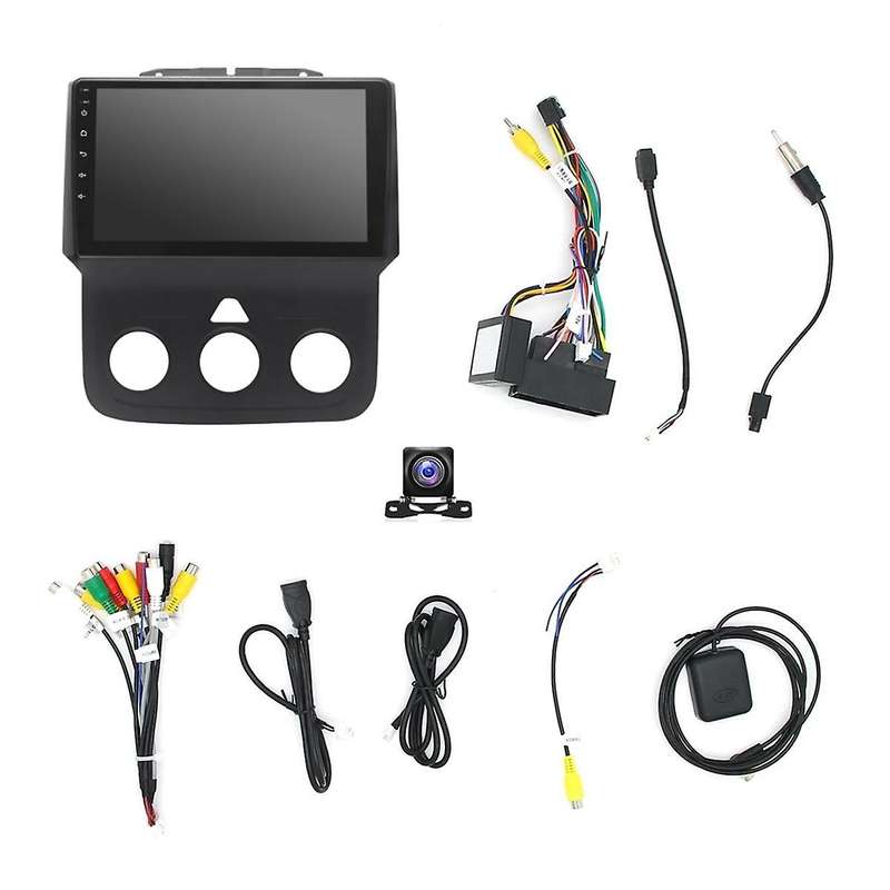 for RAM 1500 2500 3500 2013-2018 Car Stereo, 2+32G Android 12 9Inch Touch Screen Radio Carplay Andr