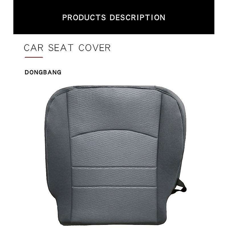 for Ram 1500 2500 3500 2013 2014 2015 - 2018 Driver Bottom Fabric Seat Cover Replacement Gray