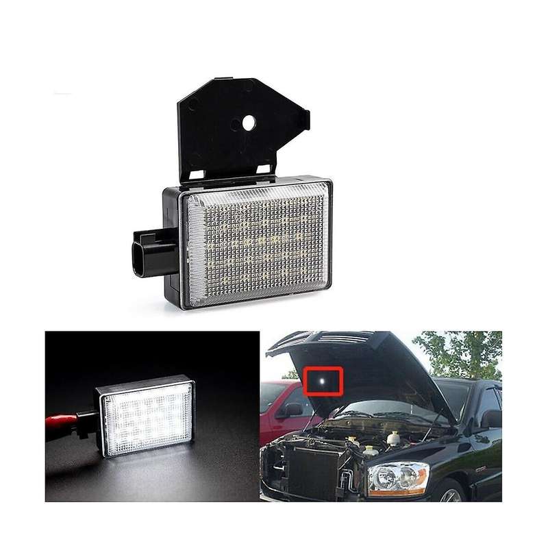 for Ram 1500 2500 3500 Led Underhood Hood Courtesy Light with Wiring Harness 68090861aa