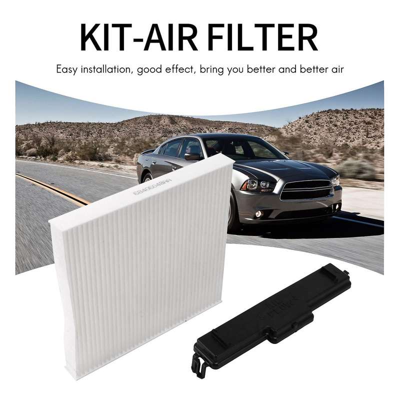 for RAM 1500 2500 3500 Cabin Filter Kit Cabin Filter & Filter Access Door 68052292AA 68318365AA