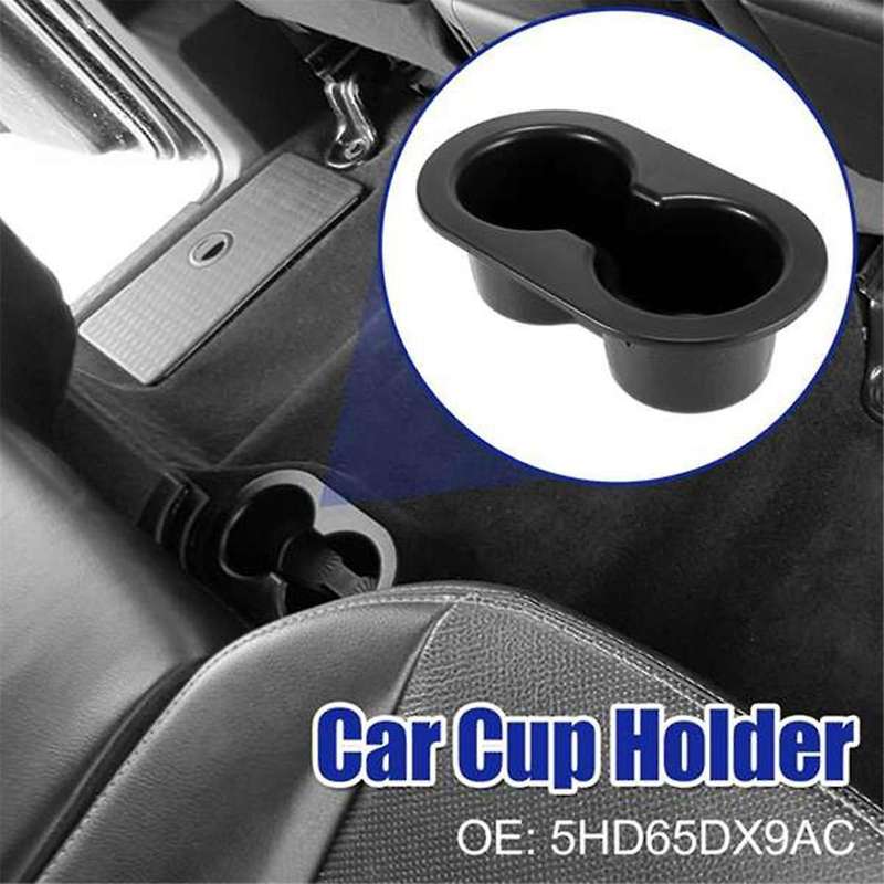 for Ram 2002-2016 1500 2500 3500 Car Rear Seat Cup Holder Dual Drink Cupholder 5hd65dx9ac