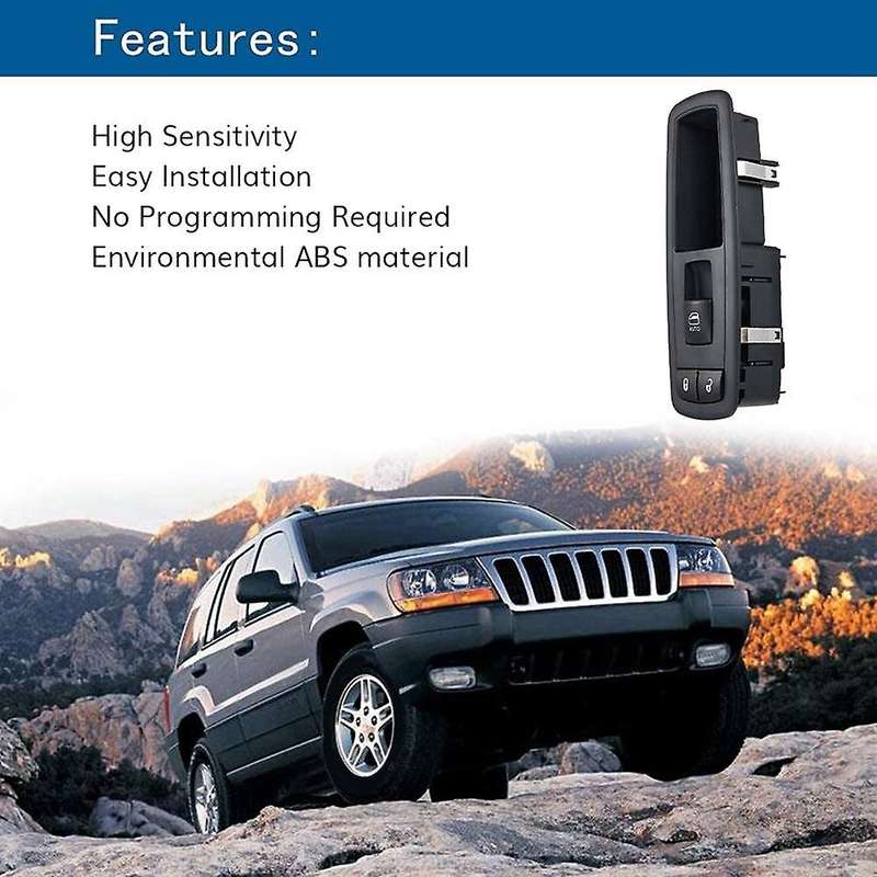 for Ram 1500 Journey Nitro Liberty 07-12 Power Window Switch Front Right Passenger Side 4602544AG (w