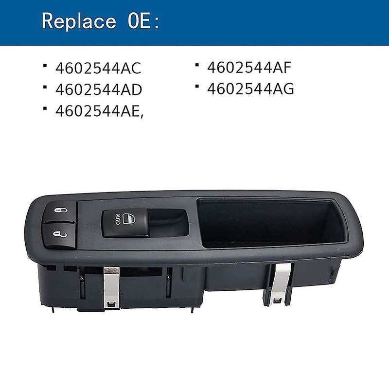 for Ram 1500 Journey Nitro Liberty 07-12 Power Window Switch Front Right Passenger Side 4602544AG (w
