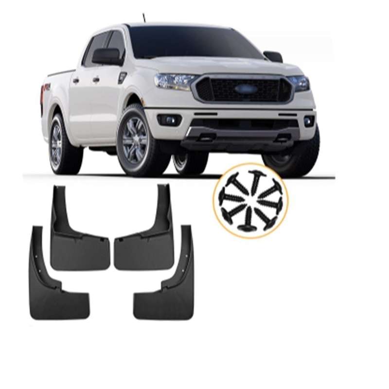 for Ranger 2019-2023 Car Mud Flaps Splash Guard Mudguard Mudflaps External Cover