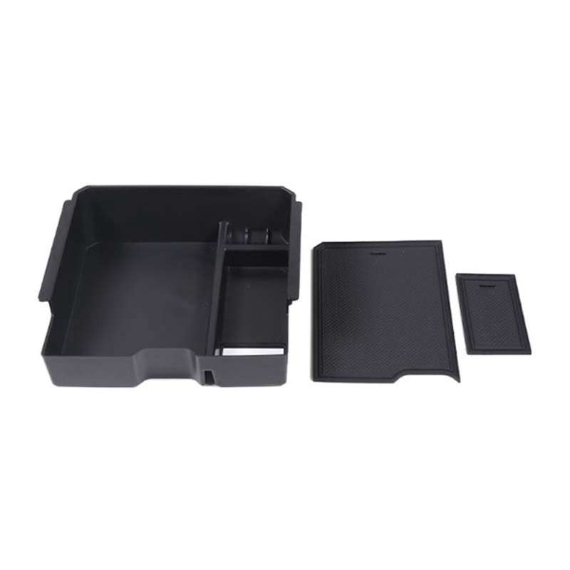 for Ranger Everest 2023 Center Console Organizer Tray, Armrest Storage Box Insert (electric Handbrak