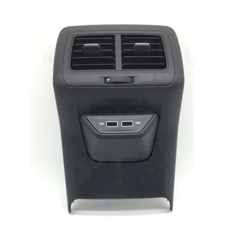 for Rear Armrest Air Outlet Vent Air Conditioning Cover with Usb Charging Interface for Golf 7 Mk7