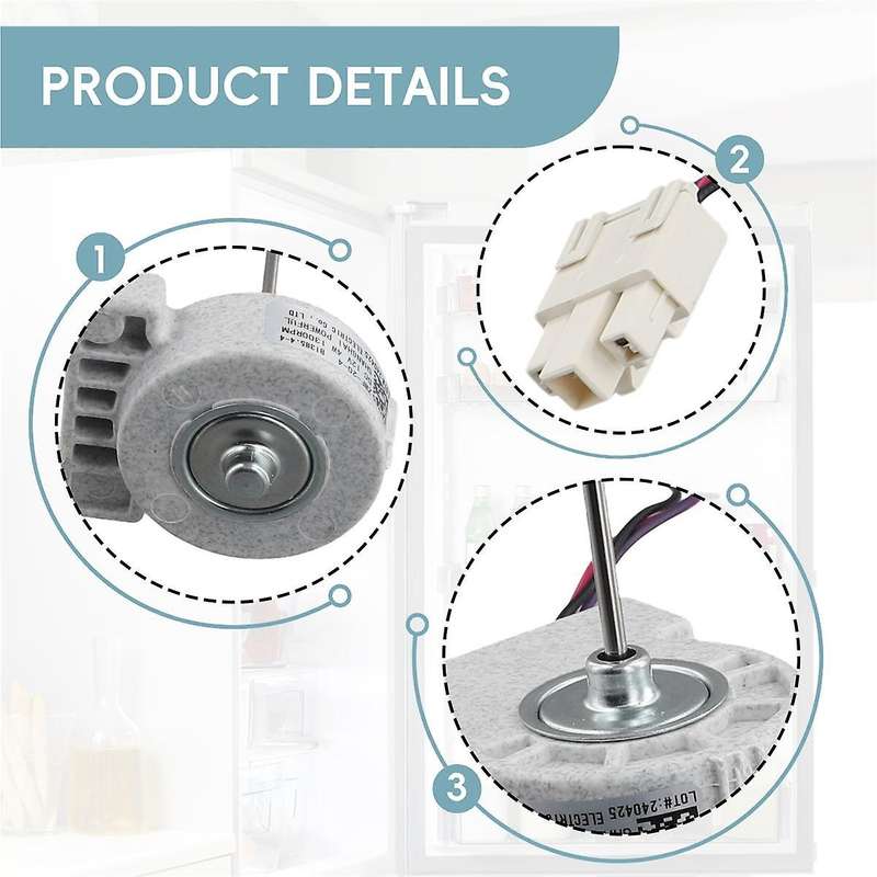 for Refrigerator Fan Motor BCD-568WPBJ.551WPCX.570WPB.B1385.4-4