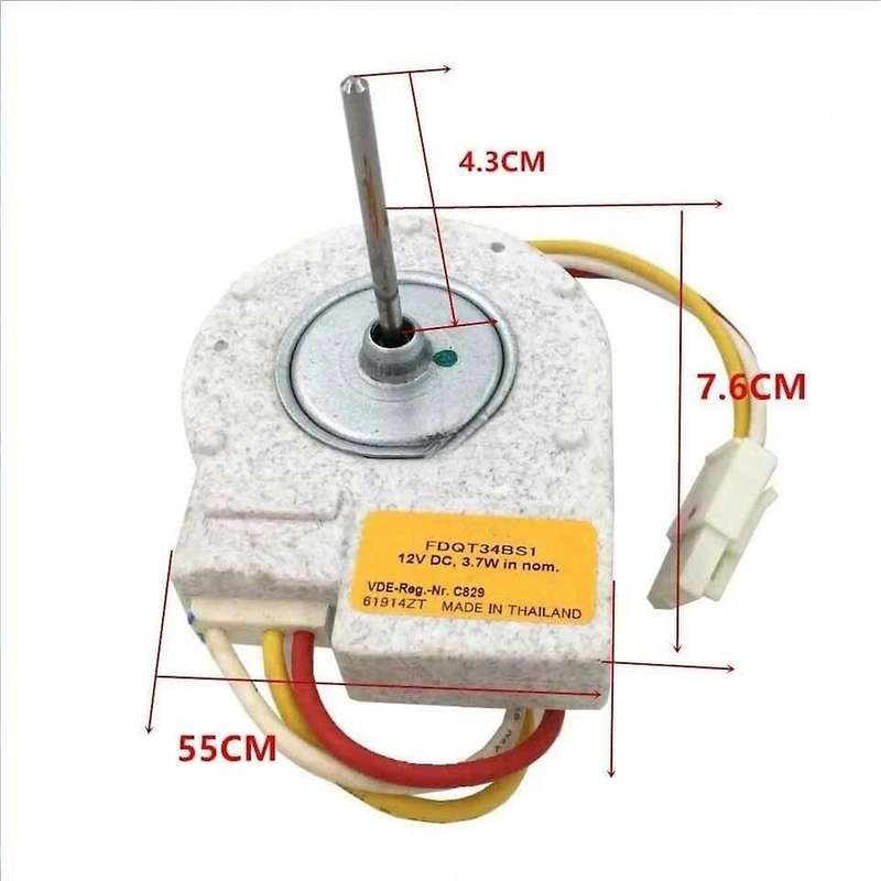 for Refrigerator Blower Fan Motor Freezer Cooling Fan Parts FDQT34BS1Fridge Repair Parts