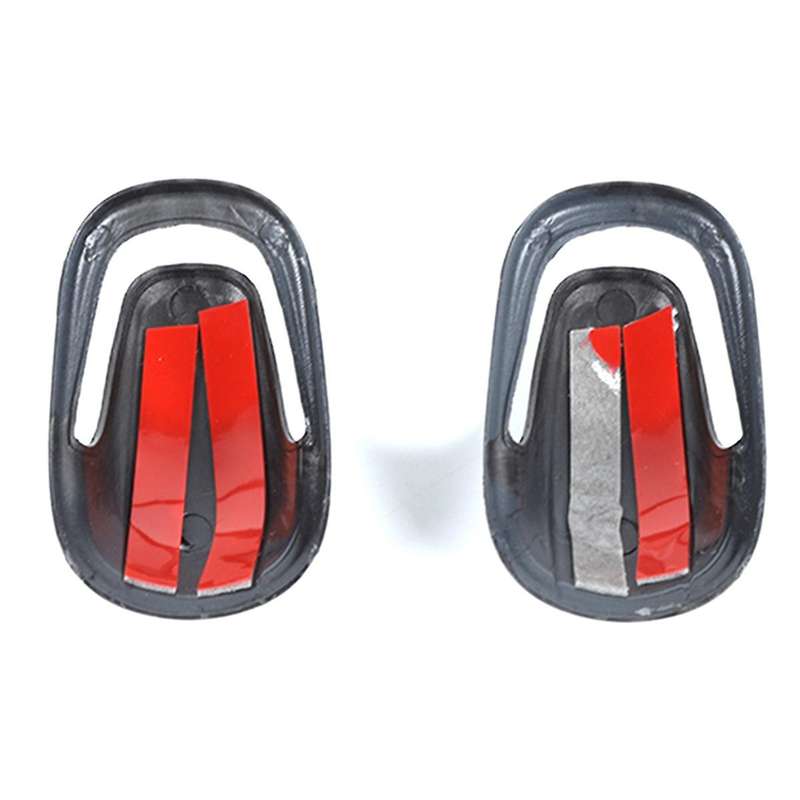 for Rear Hook Cover Trim ABS Decoration for 2010 2011 2012 2013 2014 2015 (Carbon Fiber)