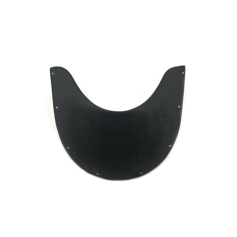 for Rg400 Rg500 Gamma Motorcycle Windshield Windscreen Front Deflector Wind Screen -1987 Black