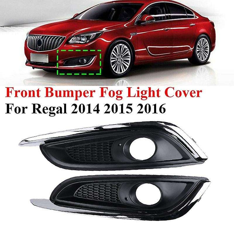 for Regal 2014 2015 2016 Front Bumper Fog Light Cover Fog Lamp Frame Left Side