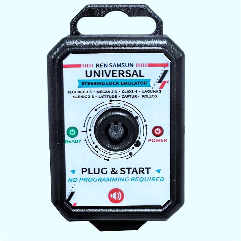 for Renaulit Elv Lock Universal Steering Lock Emulator Simulator Elv Plug and Start with Lock Sound