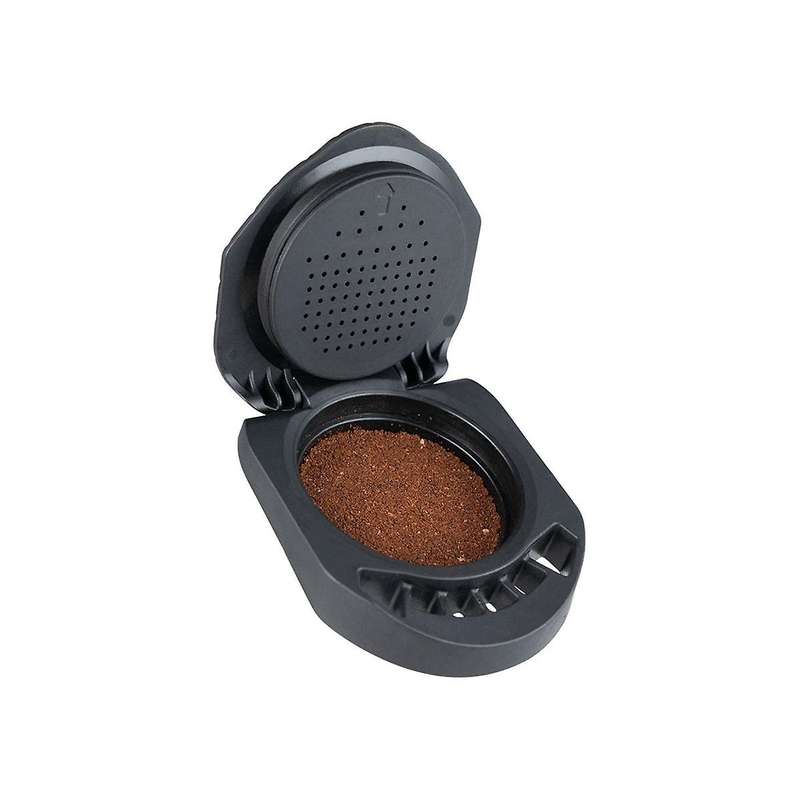 for Reusable Coffee Powder Adapter Filter with Aluminum Holder Basket Coffee Maker Accessories