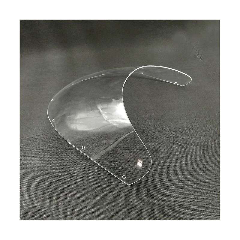 for Rg400 Rg500 Gamma Motorcycle Windshield Windscreen Front Deflector Wind Screen -1987 Transparent