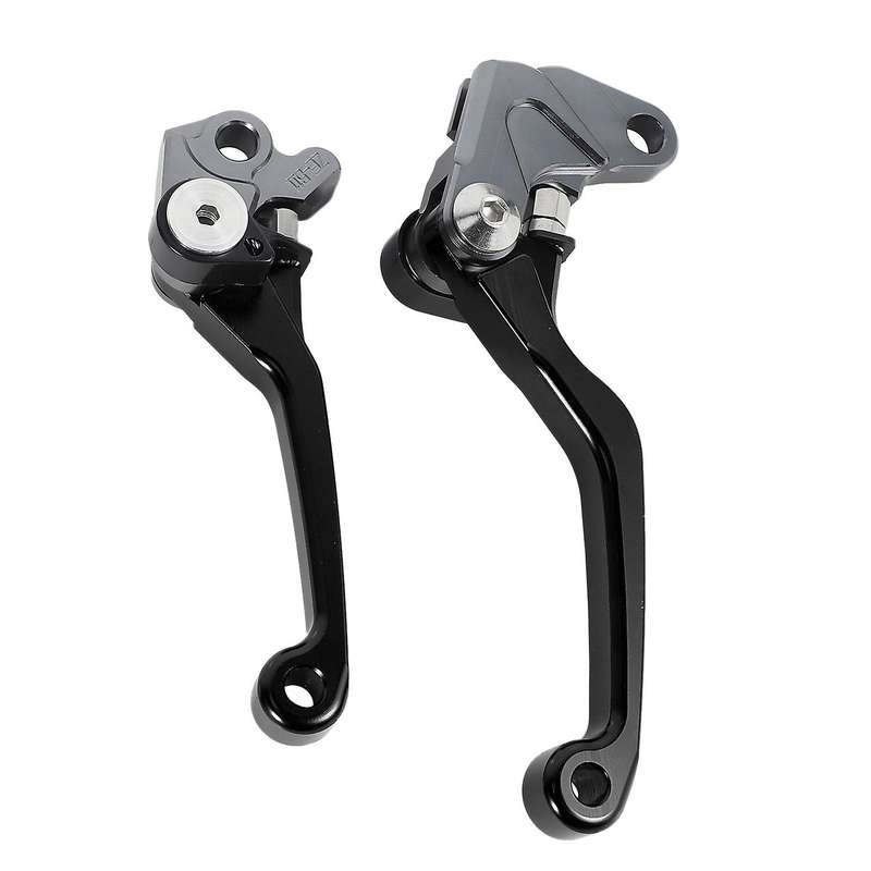 for RM125 RM250 1992-2004 Motorcycle Brake Lever Handle CNC Clutch Brake Lever Handle Black