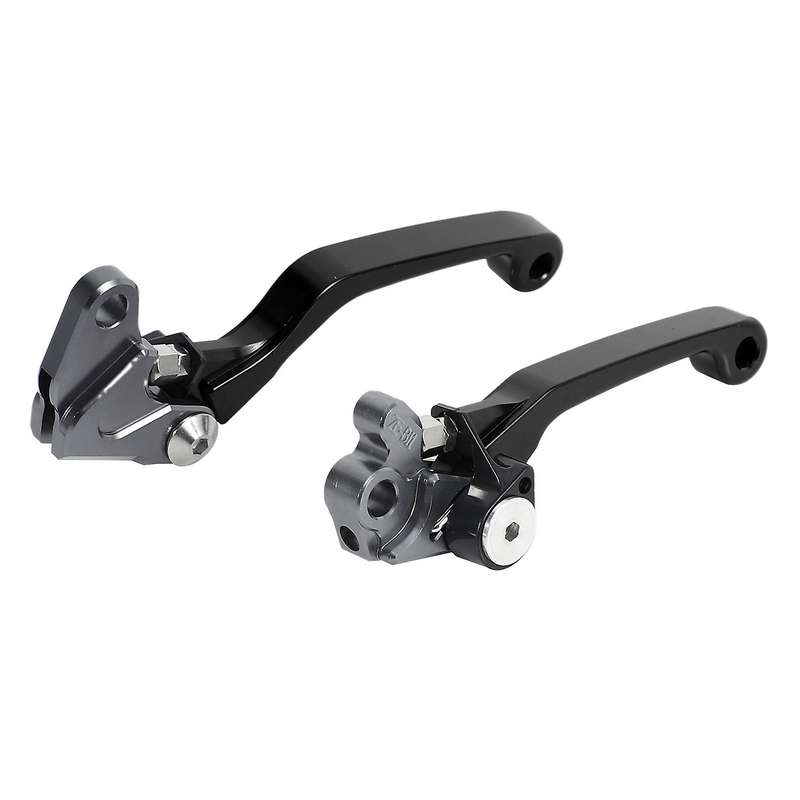for RM125 RM250 1992-2004 Motorcycle Brake Lever Handle CNC Clutch Brake Lever Handle Black