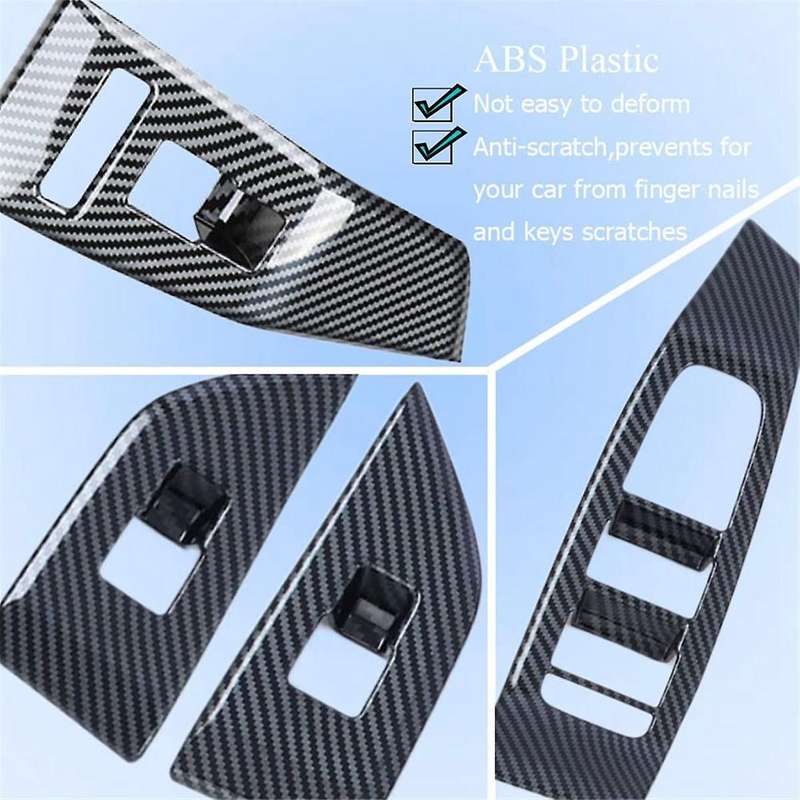 for Rogue 2021 2022 2023 Car Window Lift Switch Panel Cover Door Armrest Cover Trim Accessories, Ab