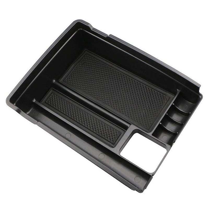 for Rogue 2014-2021 Car Center Console Organizer Armrest Storage Tray Interior Accessories - Black