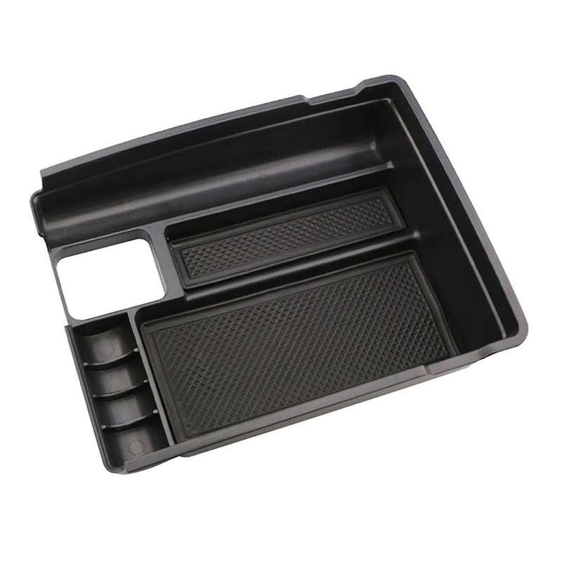 for Rogue 2014-2021 Car Center Console Organizer Armrest Storage Tray Interior Accessories - Black