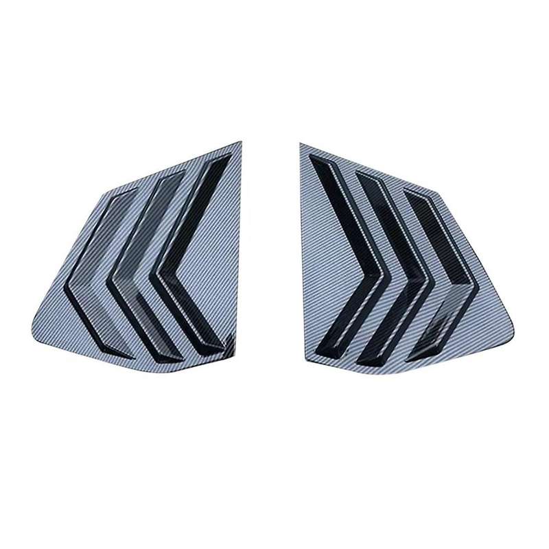 for Rogue 2021-2023 Rear Side Window Louvers Sport Style Scoop Cover Decoration (carbon Fiber Patte