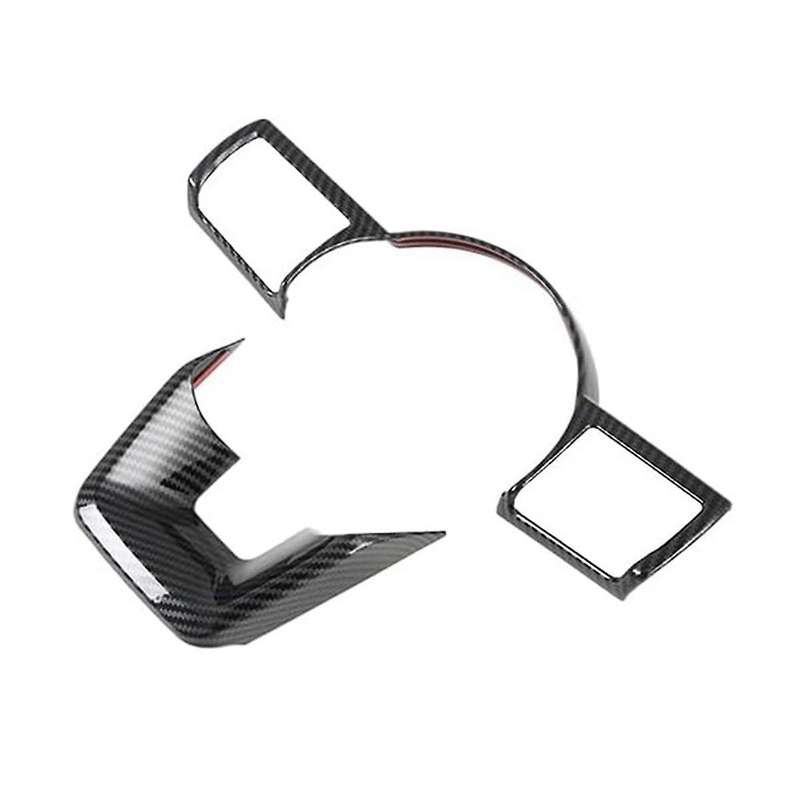 for Rogue 2021 2022 2023 Steering Wheel Panel Frame Cover Trim Interior Accessories (abs Carbon Fib