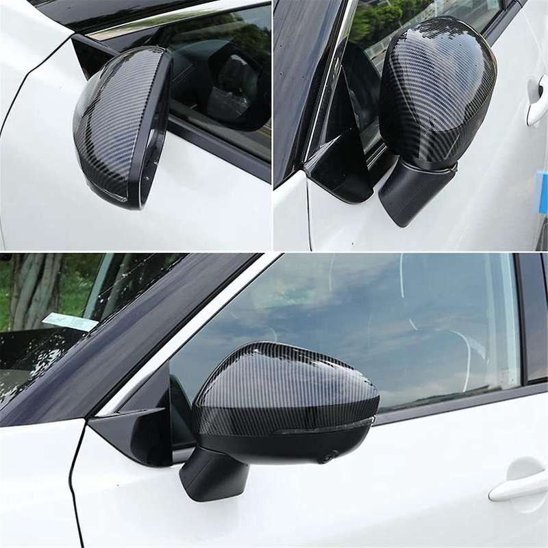 for Rogue 2021-2023 J12 2023 2024 Car Rearview Mirror Cover Door Side Mirror Cover Trim, with Turn