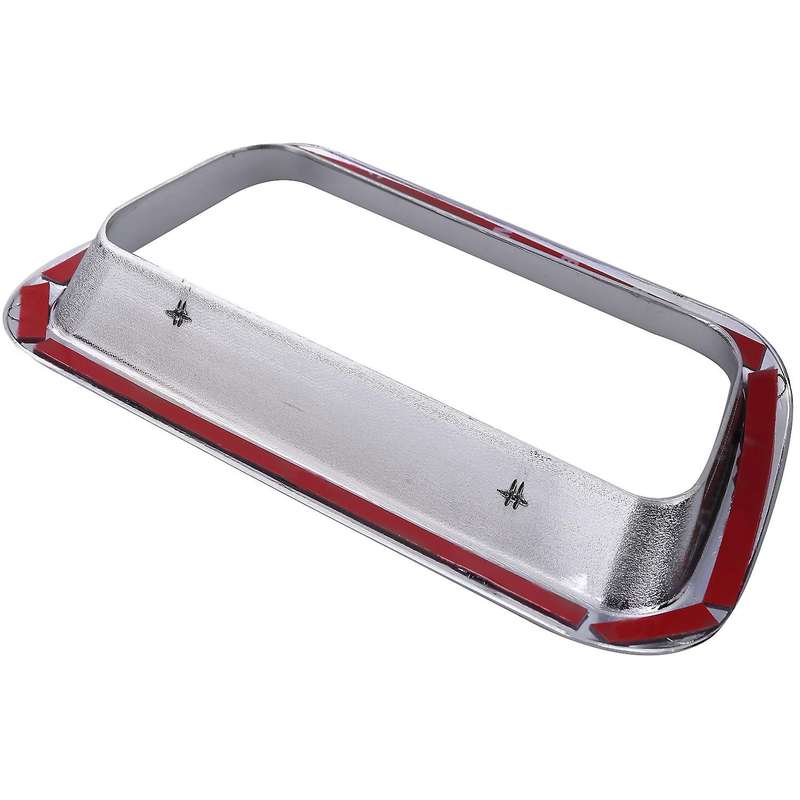 for Rogue 3Pcs/Set Chrome Rear Tail Fog Light + Brake Light Lamp Cover Trim
