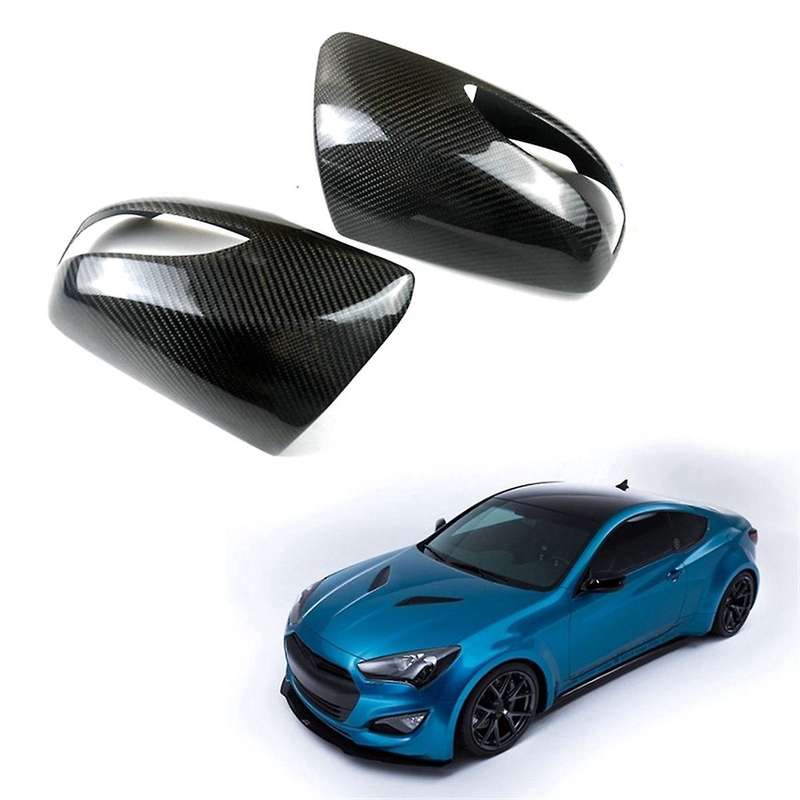 for Rohens Coupe 2008-2012 Real Carbon Fiber Rearview Side Mirror Cover