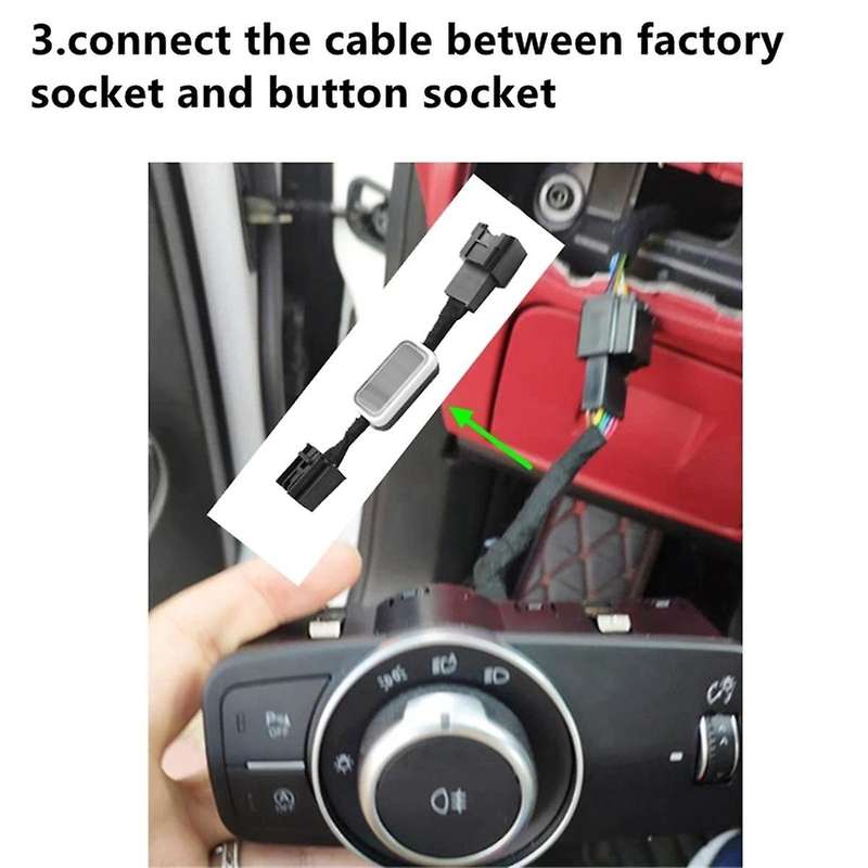 for Romeo Stelvio 2017-2021 Car Automatic Start / Stop Off Engine System Plug Stop/Start Module Adap