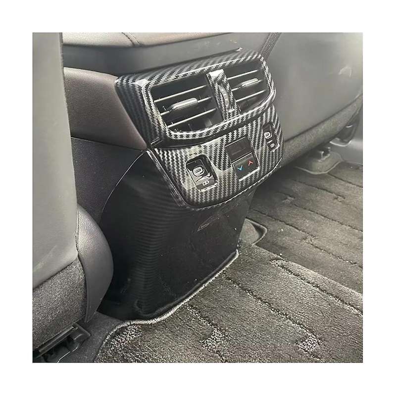 for Rx 350h 450h 500h 2023 2024 Rear Air Condition Outlet Cover Anti Kick Trim Decoration Accessori