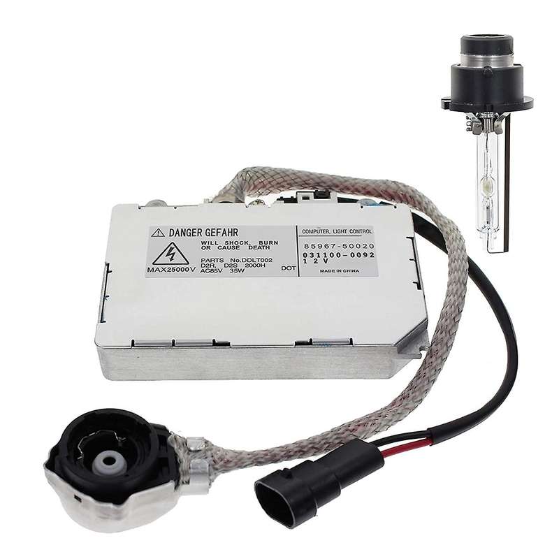 for RX300 RX330 RX350 HID Headlight Ballast Unit Controller Module & 6000K Bulb 85967-50020 DDLT002