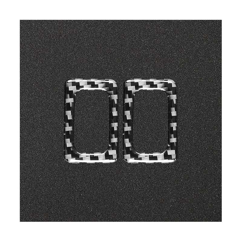 for Rx8 Rx-8 2004-2008 Carbon Fiber Car Heating Switch Button Frame Decoration Sticker Car Accessor