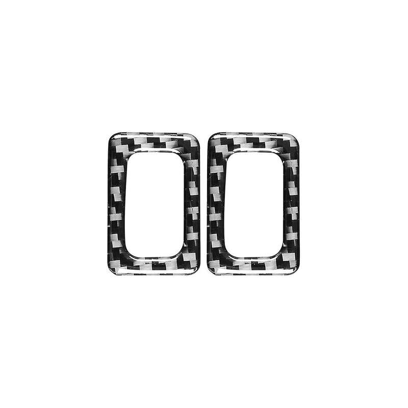 for Rx8 Rx-8 2004-2008 Carbon Fiber Car Heating Switch Button Frame Decoration Sticker Car Accessor