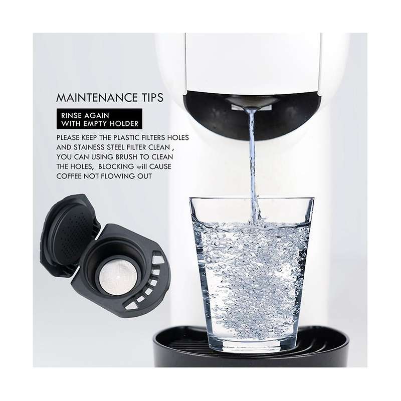 for S / XS Coffee Machines Espresso Accessories Refill Coffee Adapter Reusable Capsule Adapter