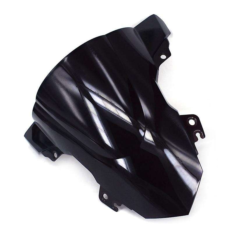for  S1000RR 2015-2018 ABS Smoke Black Double Bubble Windscreen Windshield